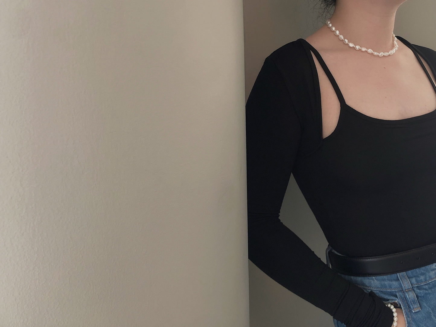 Frankie Baroque Pearl Necklace