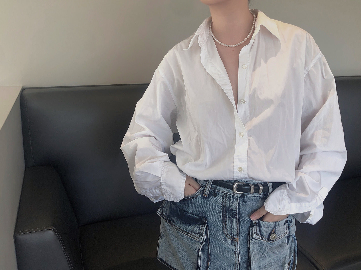 Arpel Essential White Pearl Necklace