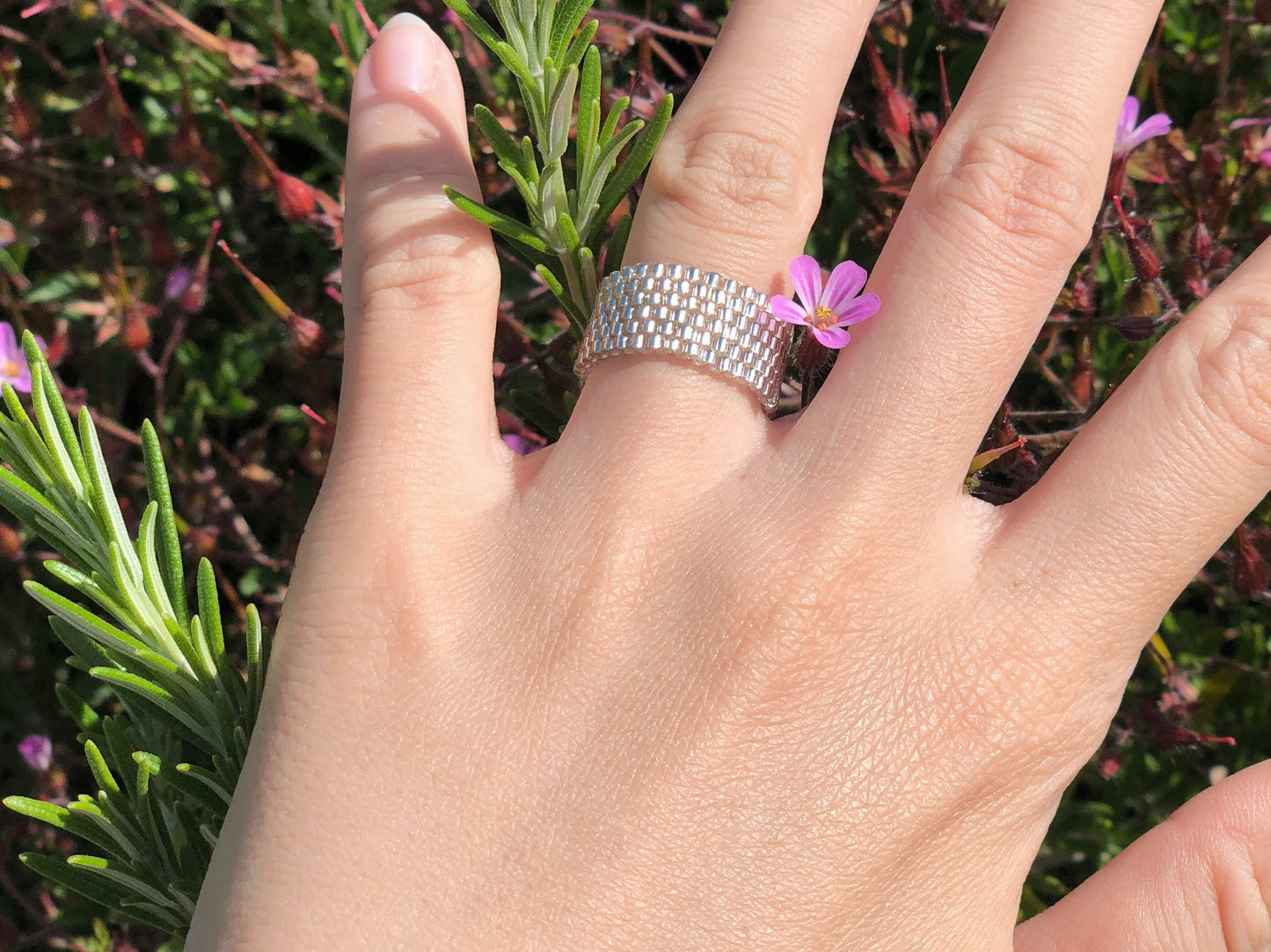 Panthere Beads Ring