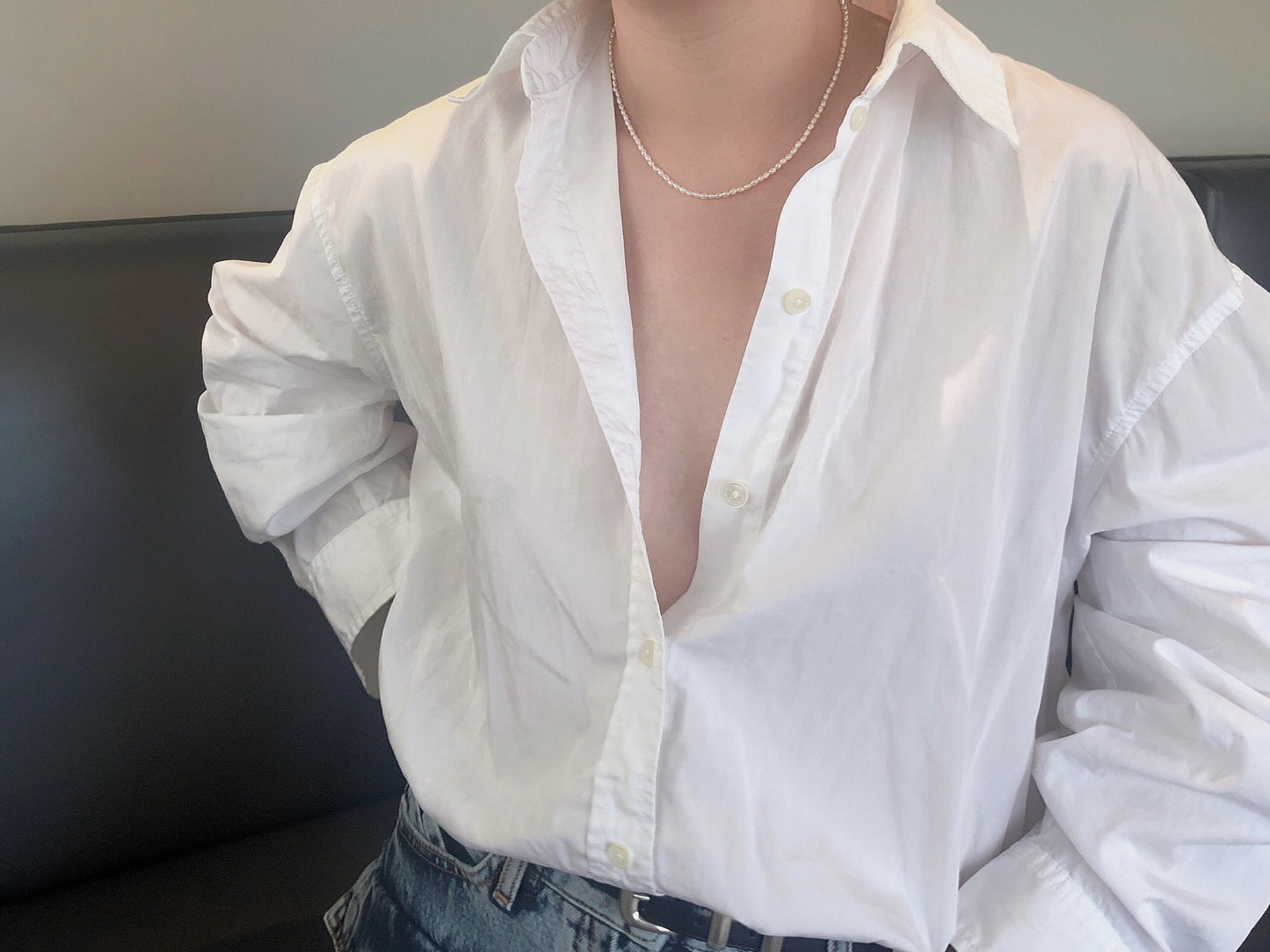 Rice Pearl Necklace
