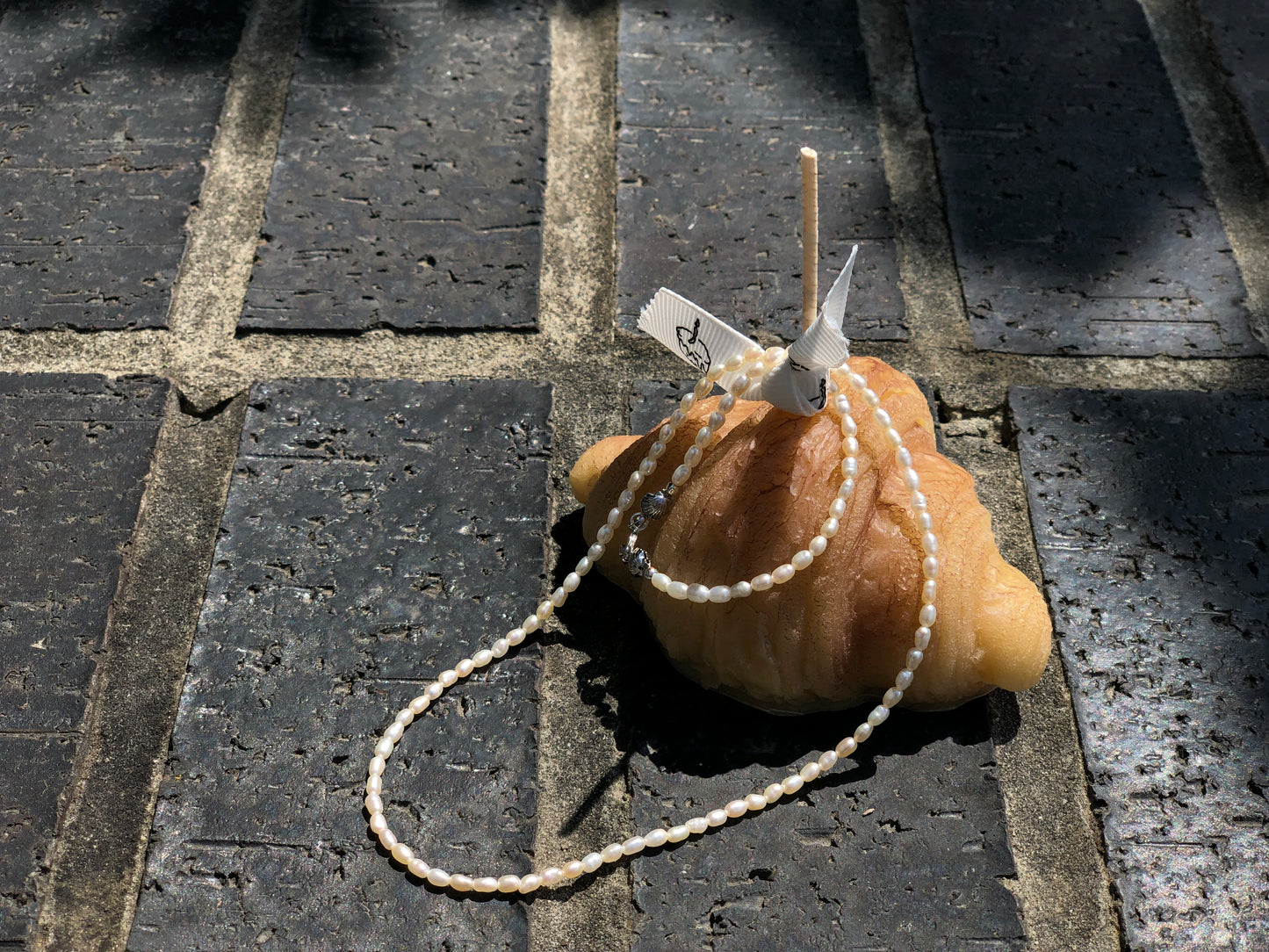 Rice Pearl Necklace