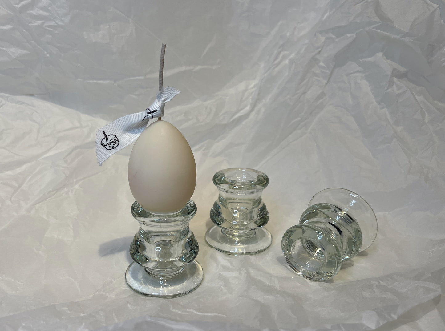 Glass Candle Holder