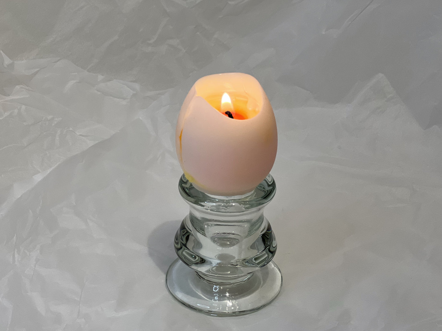 Glass Candle Holder