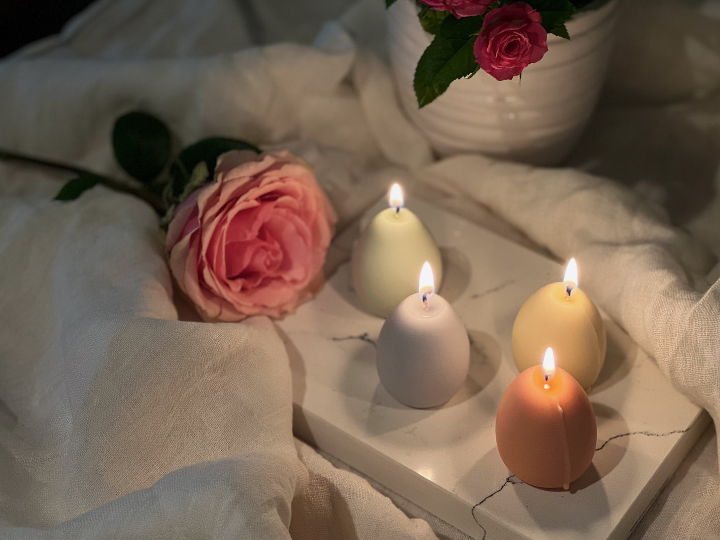 Candle Egg Easter Edition - Pack of 4 (Limited)