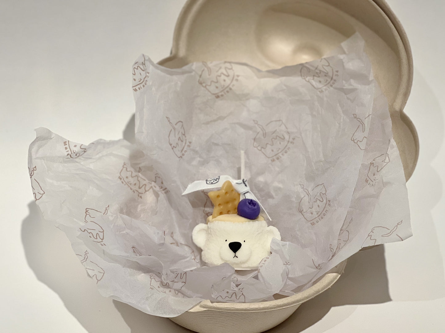 Candle Polar Bear