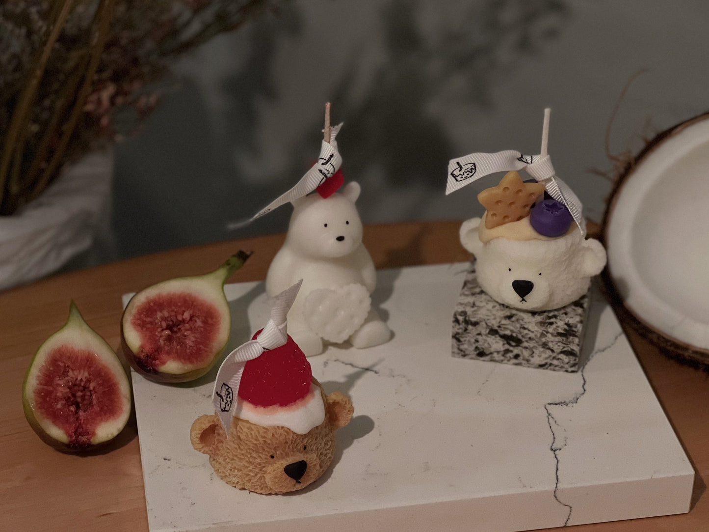 Candle Polar Bear