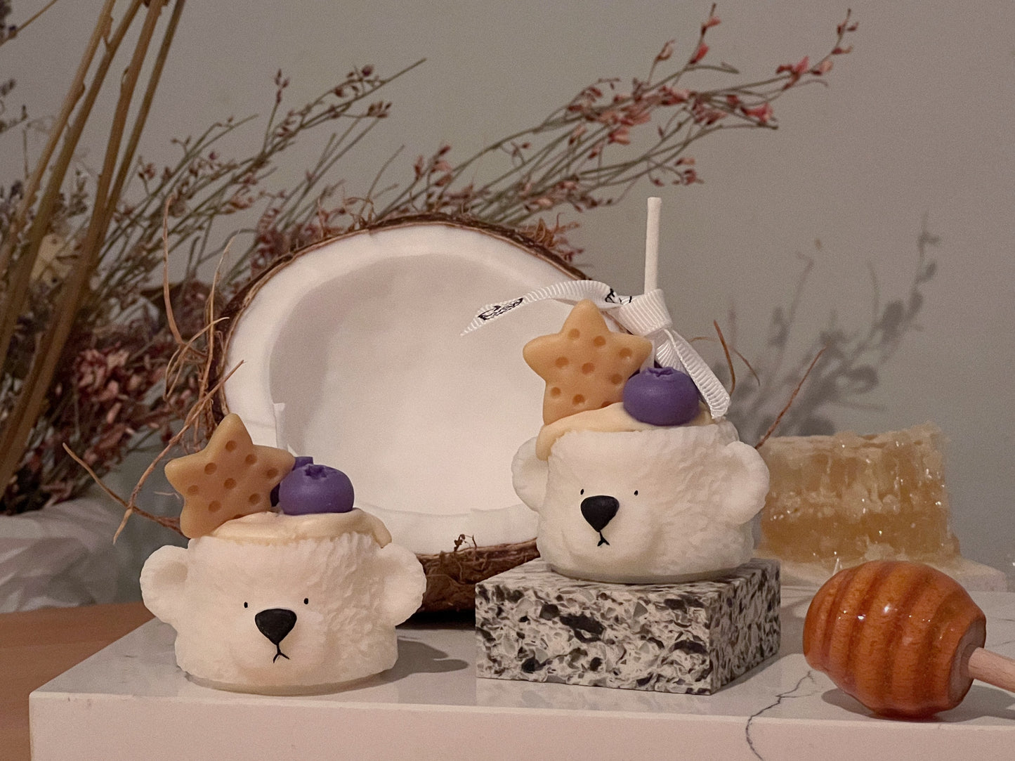 Candle Polar Bear